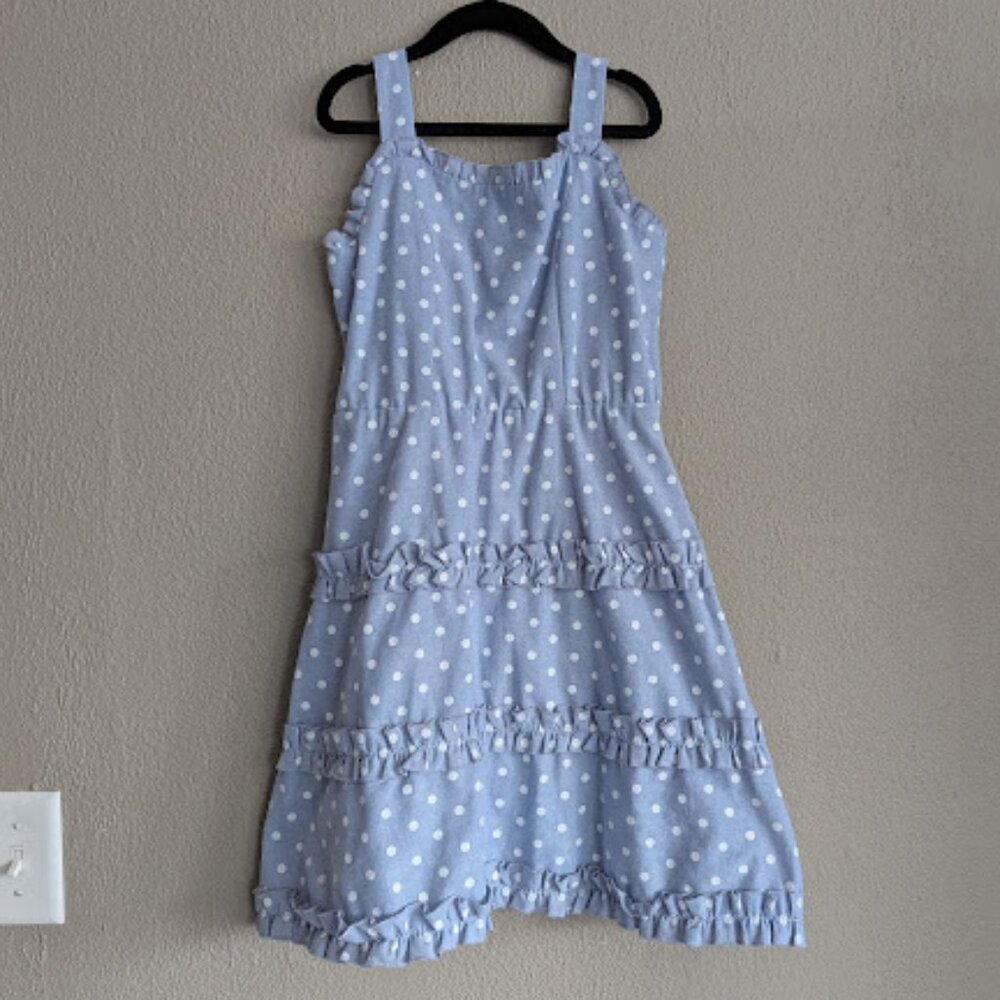 Mi Ami Girls Polka Dot Dress – Youth Size 10